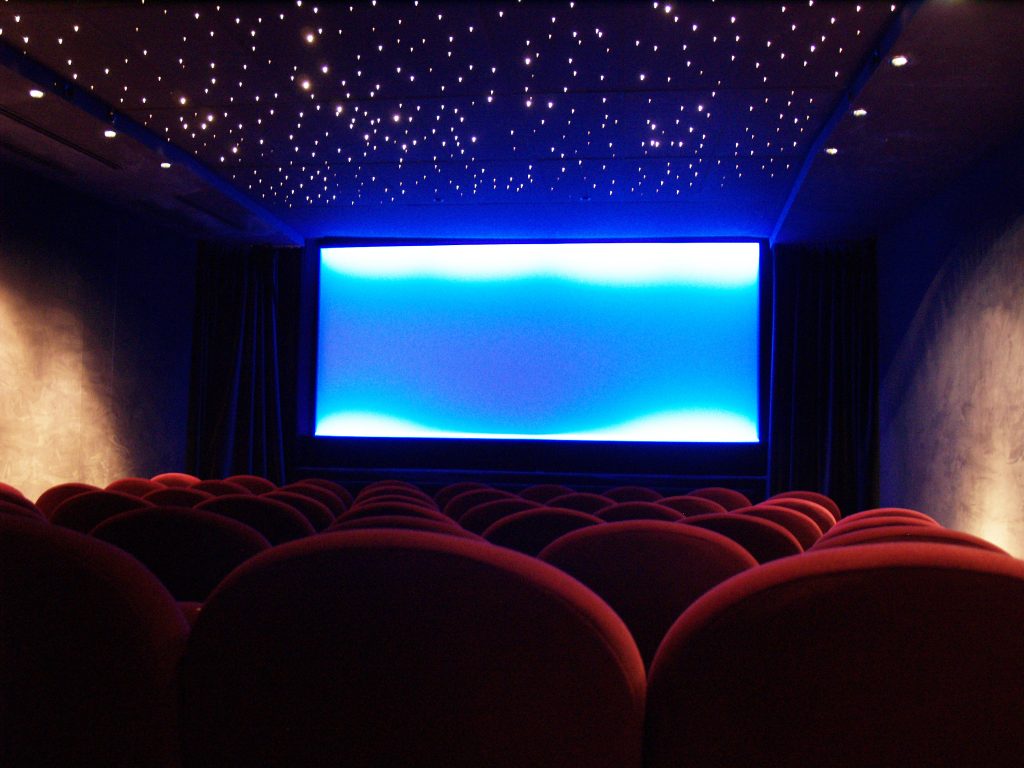 Une salle de cinéma 