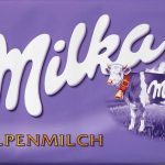 Une tablette de chocolat Milka