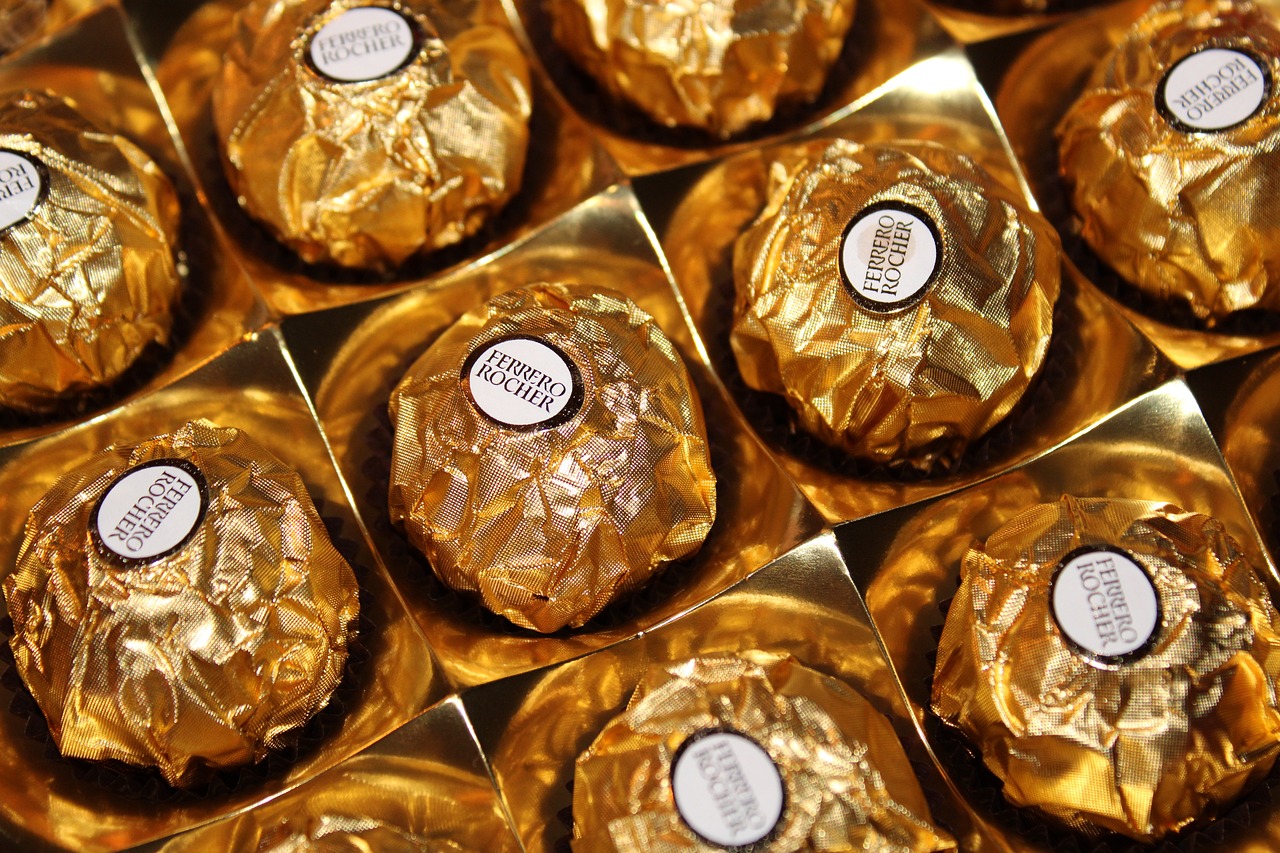 Des chocolats Ferrero